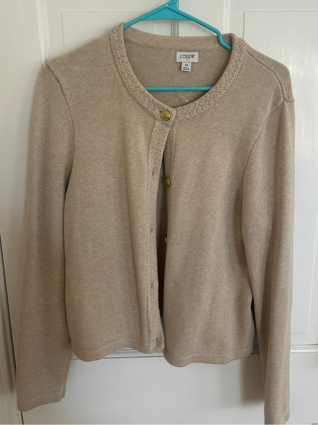J Crew Beige Sweater Size Medium